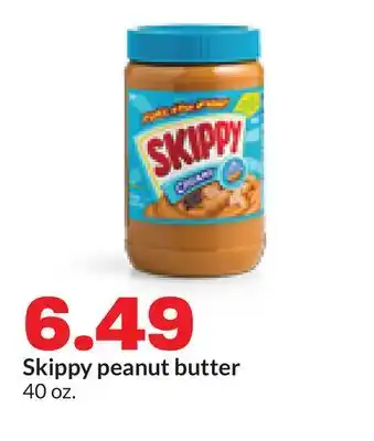 Hy-Vee Skippy peanut butter offer