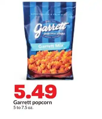 Hy-Vee Garrett popcorn offer