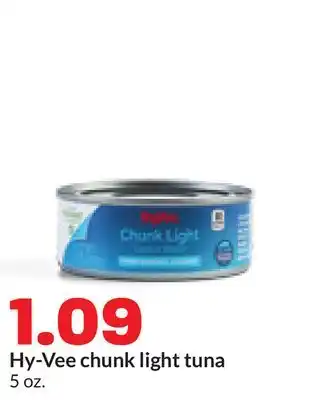 Hy-Vee Hy-Vee chunk light tuna offer