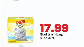 Hy-Vee Glad trash bags offer