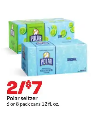 Hy-Vee Polar seltzer offer