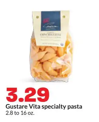 Hy-Vee Gustare Vita specialty pasta offer