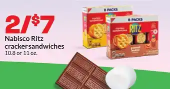 Hy-Vee Nabisco Ritz cracker sandwiches offer