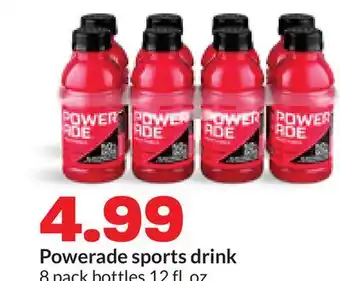 Hy-Vee Powerade sports drink offer