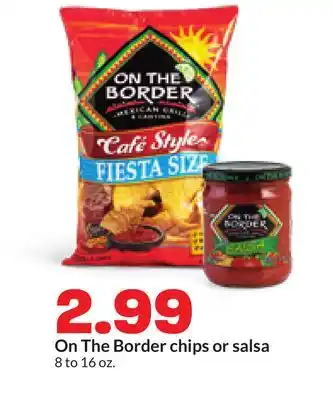 Hy-Vee On The Border chips or salsa offer