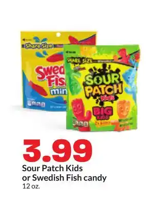 Hy-Vee Sour Patch Kids or Swedish Fish candy offer