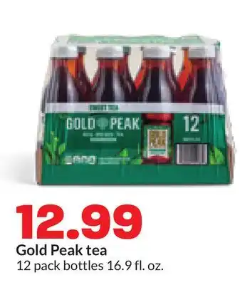 Hy-Vee Gold Peak tea offer