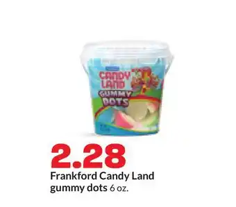 Hy-Vee Frankford Candy Land gummy dots offer