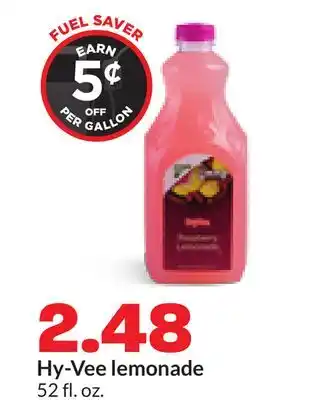Hy-Vee Hy-Vee lemonade offer