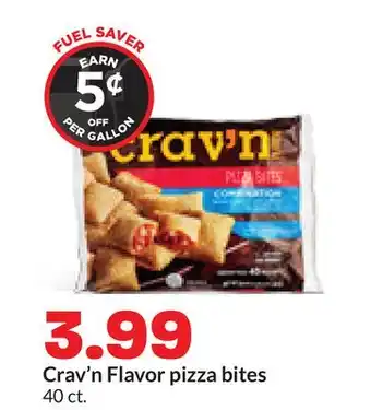 Hy-Vee Crav'n Flavor pizza bites offer