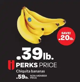 Hy-Vee Chiquita bananas offer