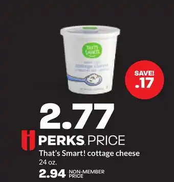 Hy-Vee That's Smart! cottage cheese offer