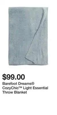 Barefoot Dreams CozyChic Light Essential Throw Blanket