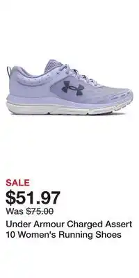 Kohl's Under Armour Charged Assert 10 Women's Running Shoes offer