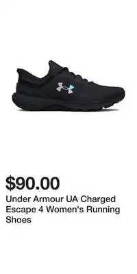 Kohl's Under Armour UA Charged Escape 4 Women's Running Shoes offer