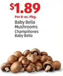 Aldi Baby Bella Mushrooms offer