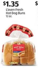 Aldi L'oven Fresh Hot Dog Buns offer