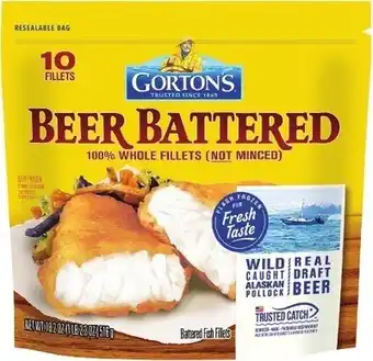 Kroger Gorton's Seafood offer