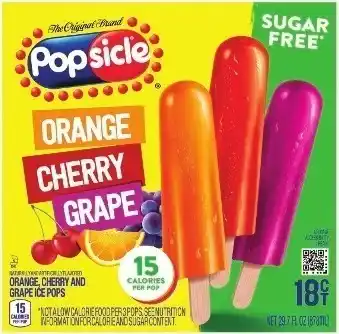 Kroger Popsicle Ice Pops offer