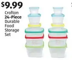 Aldi Crofton 24-Piece Durable Food Storage Set offer