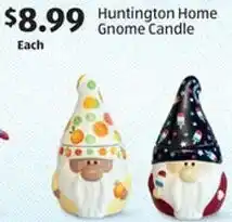 Aldi Huntington Home Gnome Candle offer