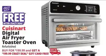 Ocean State Job Lot Cuisinart Digital Air Fryer & Toaster Oven (Factory Refurbished) offer