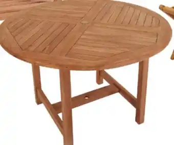 Ocean State Job Lot Round Teak Patio Table offer
