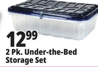 Ocean State Job Lot Mr. Fresh Under the Bed Storage Bins 2 Count offer