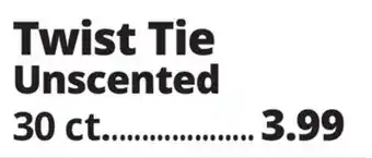 Ocean State Job Lot Twist Tie Unscented offer
