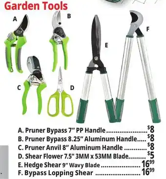 Ocean State Job Lot Garden Tools offer