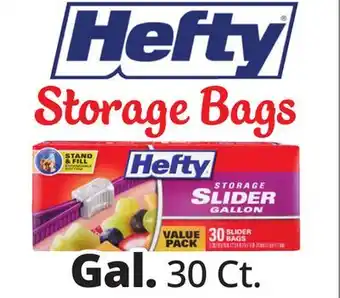 Ocean State Job Lot Hefty Storage Bags offer