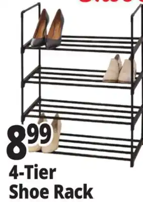 Ocean State Job Lot 4-Tier Shoe Rack offer