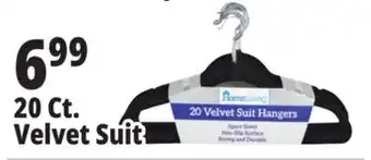 Ocean State Job Lot HomeLiving Velvet Suit Hangers 20 Count offer