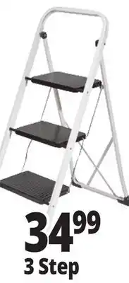 Ocean State Job Lot Neat Living 3-Step Folding Ladder 40.6 offer