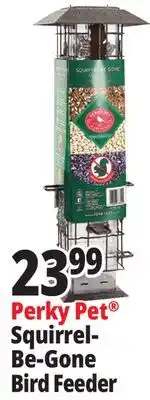 Ocean State Job Lot Perky-Pet Squirrel-Be-Gone Wild Bird Feeder offer
