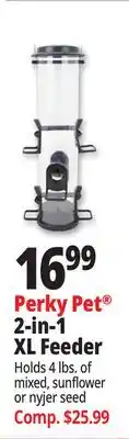 Ocean State Job Lot Perky-Pet 2-In-1 XL Bird Feeder offer