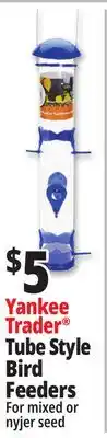 Ocean State Job Lot Yankee Trader Tube Bird Feeder offer