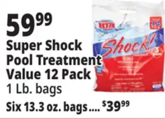 Ocean State Job Lot Super Shock Pool Treatment Value 12 Pack offer