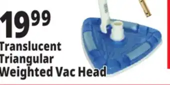 Ocean State Job Lot Translucent Triangular Weighted Vac Head offer