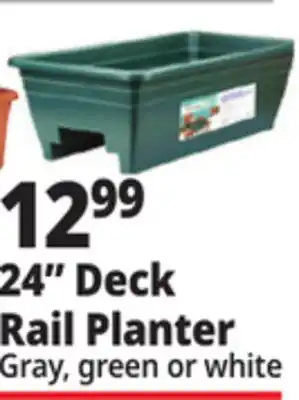 Ocean State Job Lot 24 Deck Rail Planter offer