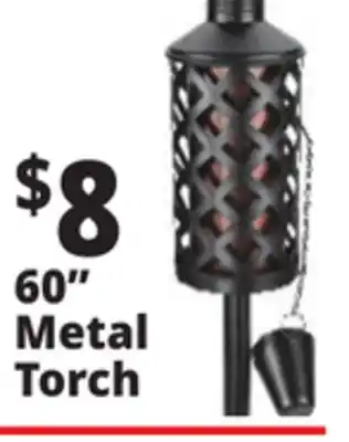 Ocean State Job Lot 60 Metal Torch offer