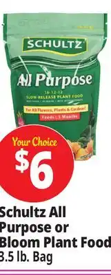 Ocean State Job Lot Schultz All Purpose or Bloom Plant Food offer