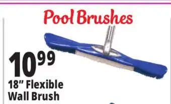 Ocean State Job Lot 18 Flexible Wall Brush offer