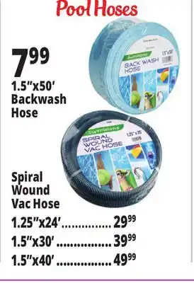 Ocean State Job Lot 1.5x50' Backwash Hose offer