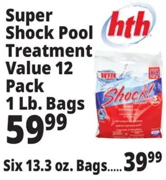 Ocean State Job Lot Super Shock Pool Treatment Value 12 Pack 1 Lb. Bags offer