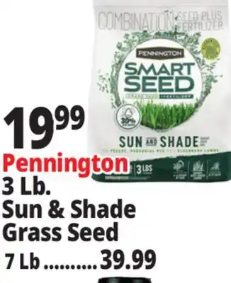 Ocean State Job Lot 3 Lb. Sun & Shade Grass Seed offer
