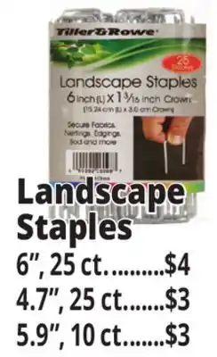 Ocean State Job Lot Landscape Staples offer