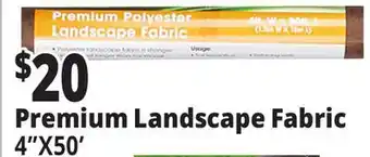 Ocean State Job Lot Premium Landscape Fabric offer