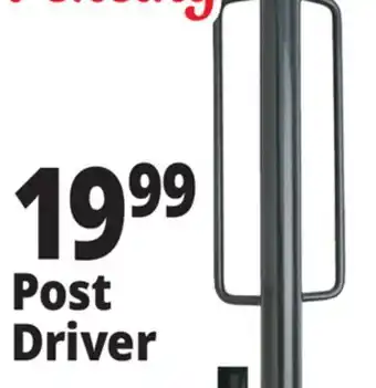 Ocean State Job Lot Post Driver Garden Fencing offer