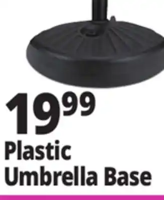 Ocean State Job Lot Plastic Umbrella Base offer